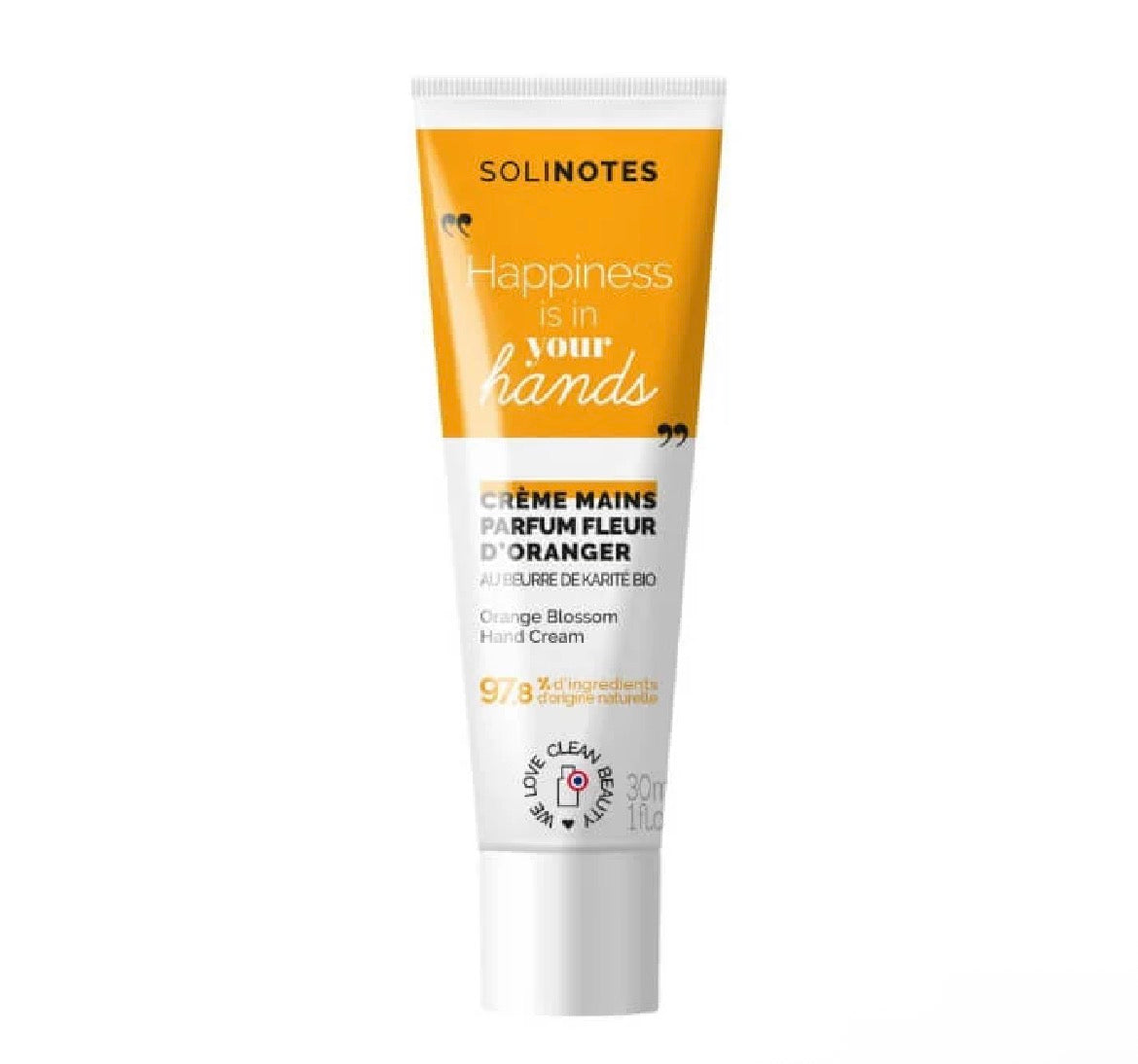 Crème mains Fleur d'oranger apaisant Solinotes