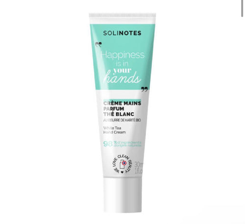 Crème mains Thé Blanc ressourçant Solinotes
