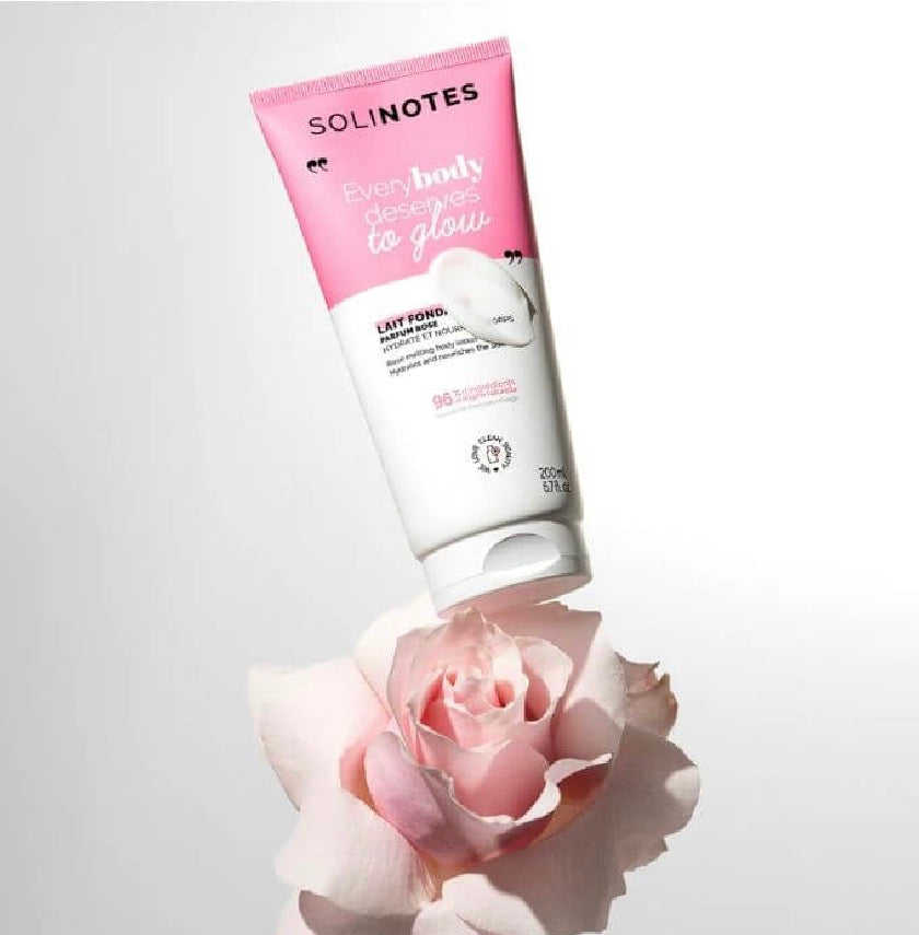 Lait Corps Fondant harmonisant Rose Solinotes