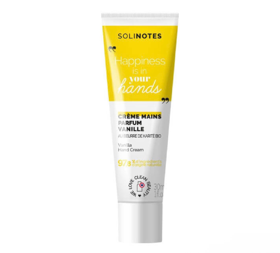 Crème mains Vanille relaxant Solinotes