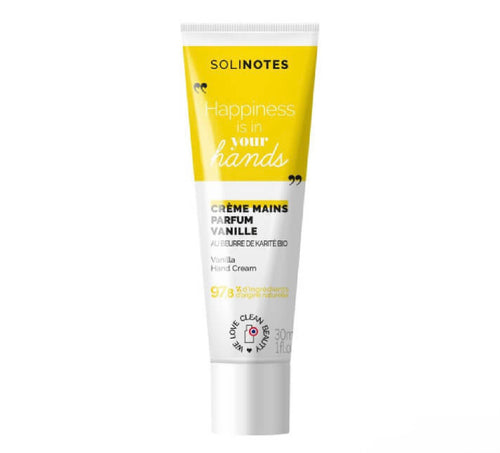 Crème mains Vanille relaxant Solinotes