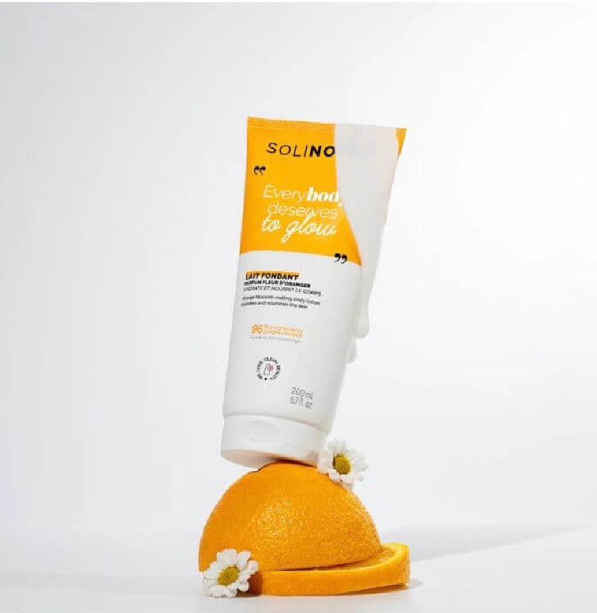Lait Corps Fondant apaisant Fleur d'Oranger Solinotes