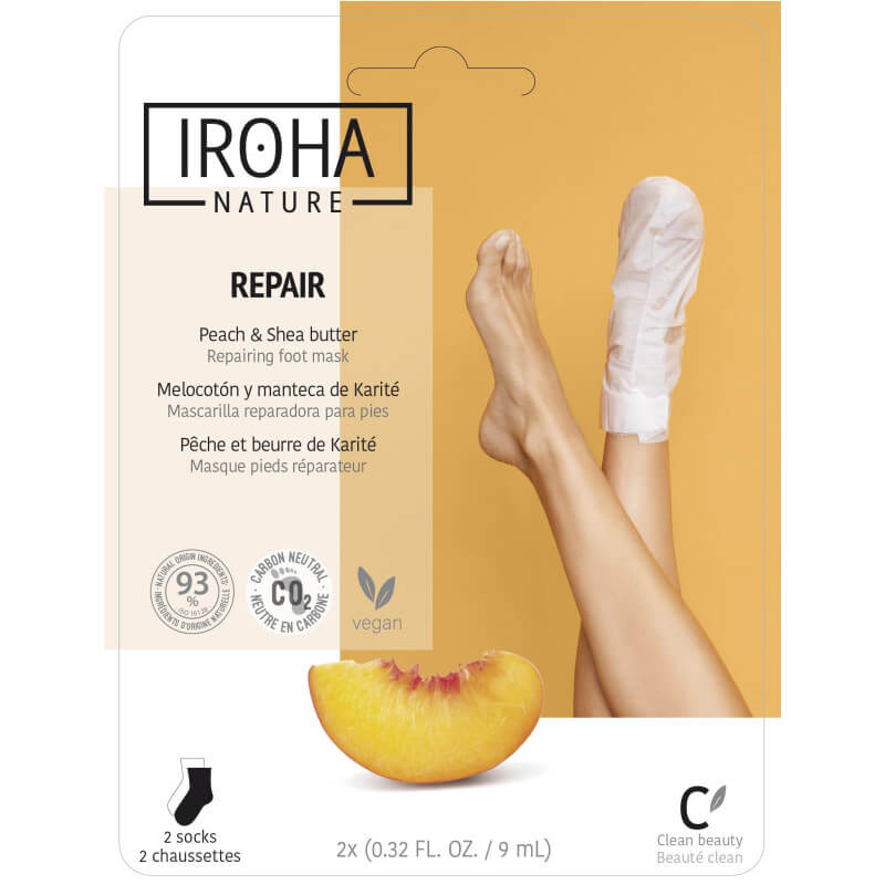 Chaussettes masque hydratation et réparation IROHA